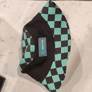Demon Slayer Checkered Bucket Hat